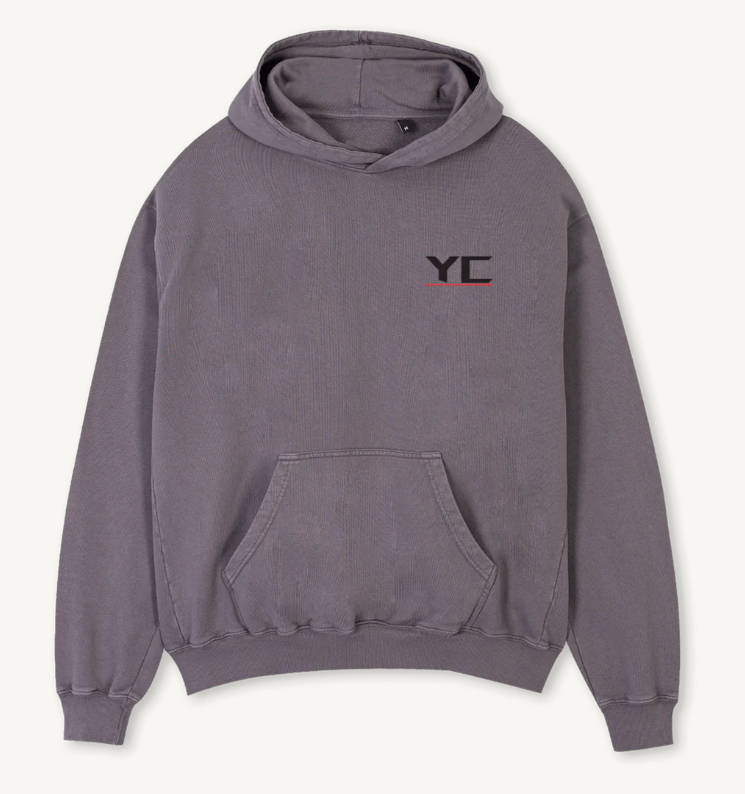 YCHNO1 Hoodie Grau | YChaos