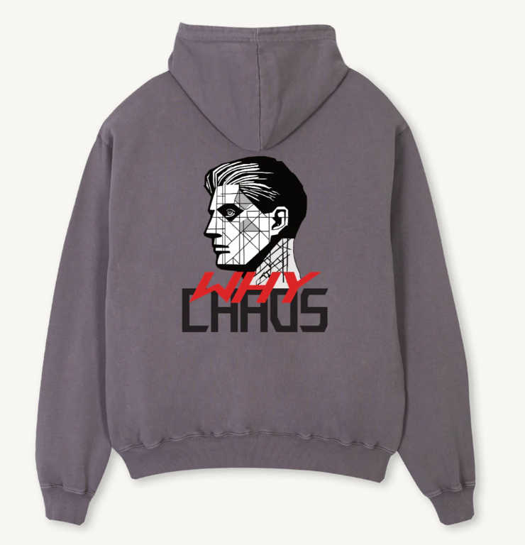 YCHNO1 Hoodie Grau | YChaos